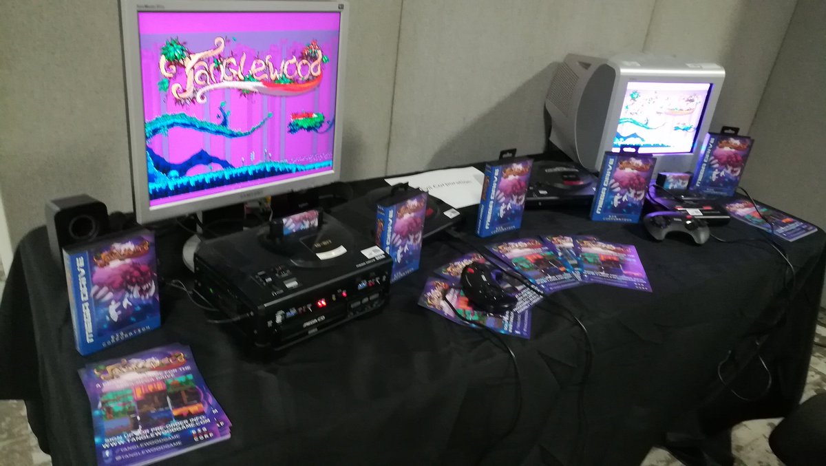 Tanglewood is coming! #SEGA #Megadrive <a href="/big_evil_corp/">BIG EVIL CORPORATION</a> <a href="/tanglewoodgame/">TANGLEWOOD</a> #playexpo