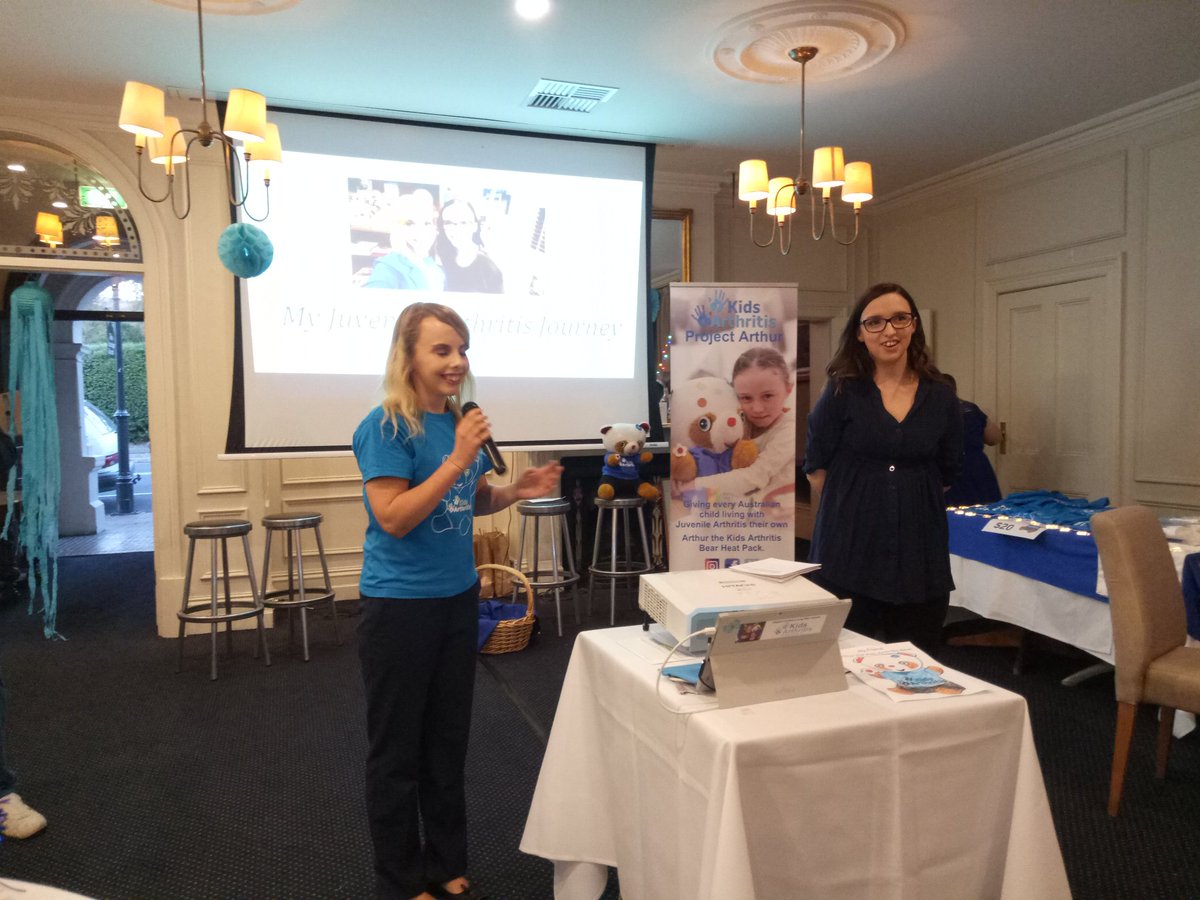 Kids_Arthritis's tweet photo. The brave and fabulous Michelle shares her story growing up with juvenile arthritis #kidsarthritis #abbn17 https://t.co/AlKcWrDMJy