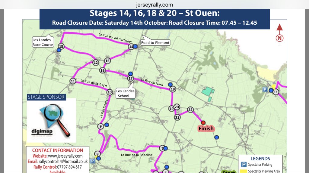 <a href="/Besty06/">Mark Best</a> <a href="/JerseyRally/">Jersey Rally</a> Roads open again at around 12:45