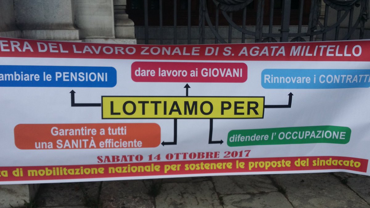 CgilMessina's tweet photo. #14ottobre #leggebilancio scatti dalla piazza di Messina #mobilitazione #CgilCislUil @cgilnazionale @rassegna_it https://t.co/6dzV6Ojl4i