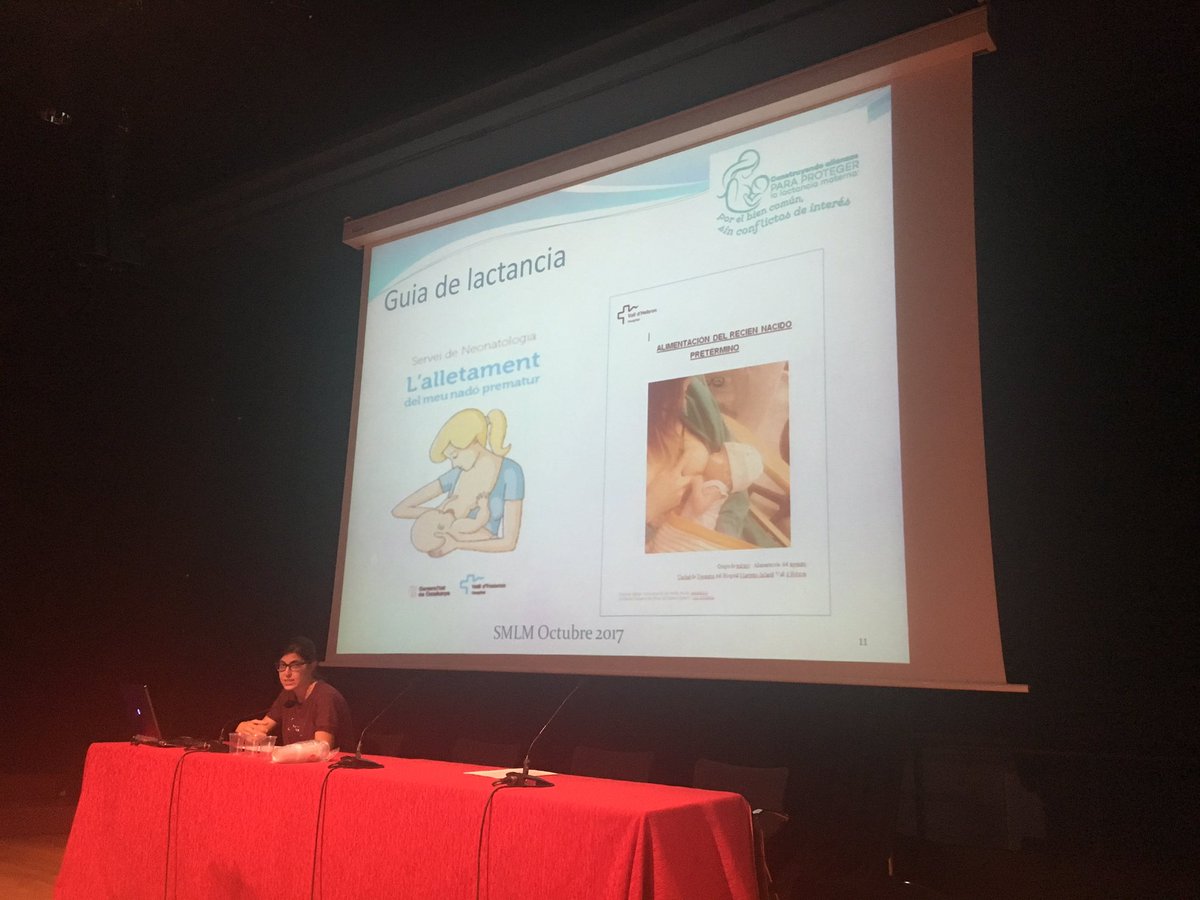 AlbaLactancia's tweet photo. Sandra Mulero habla de la importancia de ofrecer información a las familias durante el embarazo #SMLM17 https://t.co/n4Of1Sjnbz