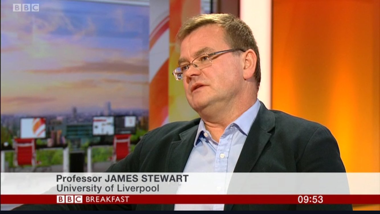 University of Liverpool News on Twitter: "Our @IGHLiverpool virology expert Prof  James Stewart @molvirol did a great job explaining the #flu #vaccine on  @BBCBreakfast today https://t.co/YFGtqxGAKC" / Twitter