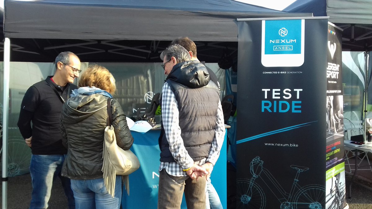 NEXUMbike's tweet photo. I test-ride delle #ebike connesse #NEXUM sono già iniziati a #bikeshoptest #Bologna! Vi aspettiamo https://t.co/BPlAEvp94k @ProShopTest https://t.co/AwNjhVL1Gh