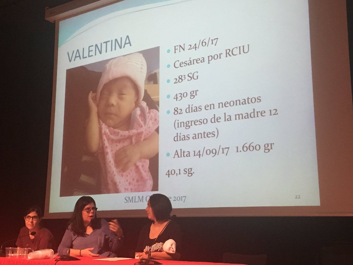 AlbaLactancia's tweet photo. Hoy tenemos una pequeña gran invitada en la Jornada ALBA ❤️Su mamá nos cuenta su emotiva historia #SMLM17 https://t.co/UoXG0GnSyV