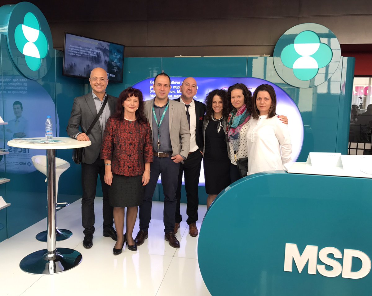 SvilenPenev's tweet photo. Our Team at National Congress of Endocrinology with Prof. Tsvetelina Tankova. Proud to work for #MSD helping patients with #Diabetes! https://t.co/POzA3gR1wg