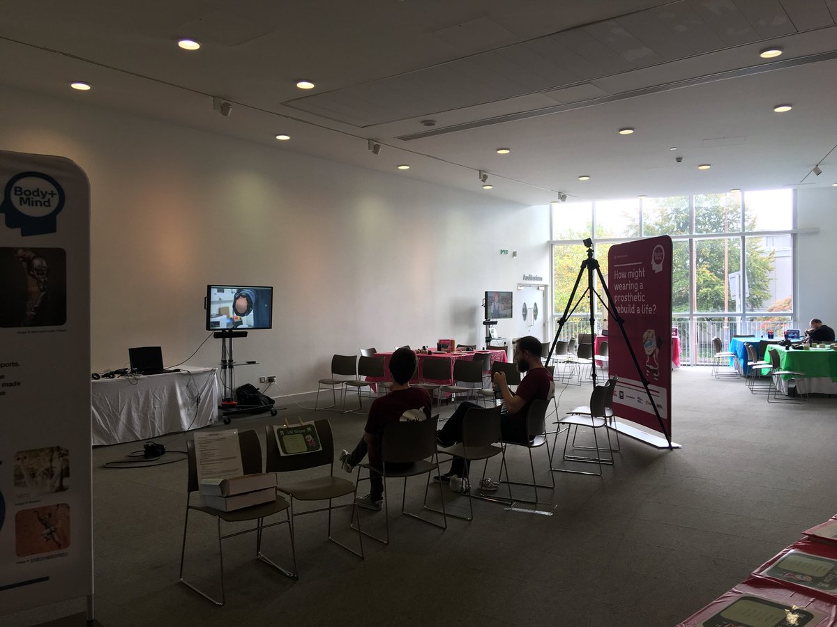 VRProsthetics's tweet photo. We’re nearly ready - come and see us today and tomorrow @NtlMuseumsScot on 2nd floor https://t.co/ttD2DVn0uF