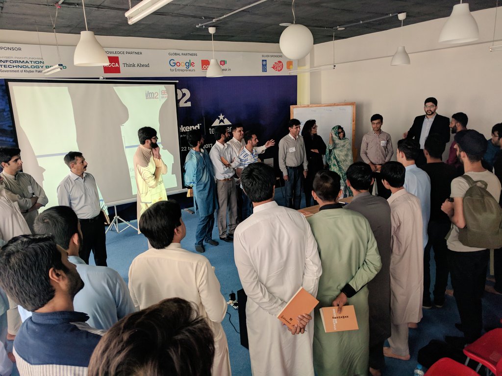 SalmanAhmad's tweet photo. Team building activity to find solutions to educations problems such as access, retention and quality. #Peshawar #RethinkingEducation https://t.co/B3CuPCEg0N