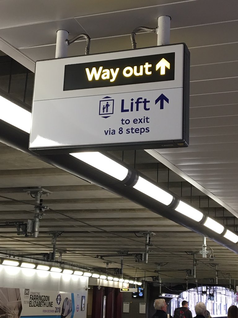 So Farringdon's not step-free any more then... #fail <a href="/TfL/">TfL</a>