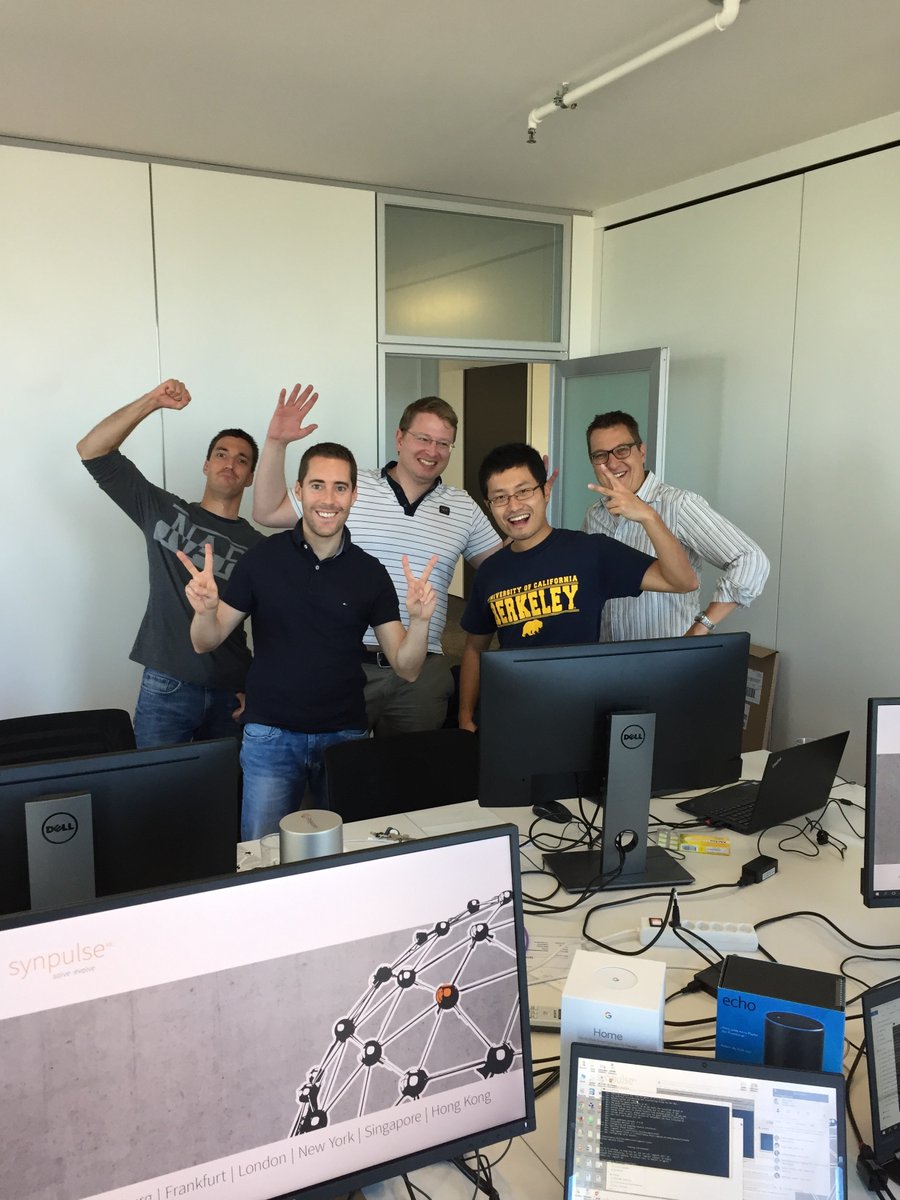synpulsemc's tweet photo. Swiss team just joined the global design-sprint #hacksyn https://t.co/poO6c4g4QL