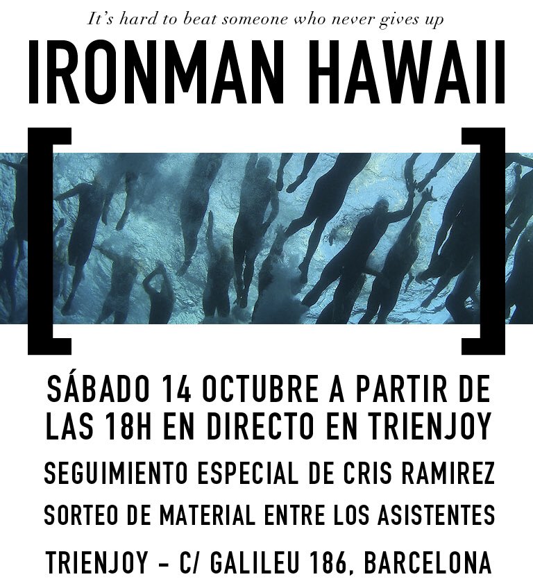 Trienjoy's tweet photo. #raceday ! Te esperamos en #trienjoy para seguir en directo el #imkona 🌺🤙 https://t.co/hvaXdTCZp5