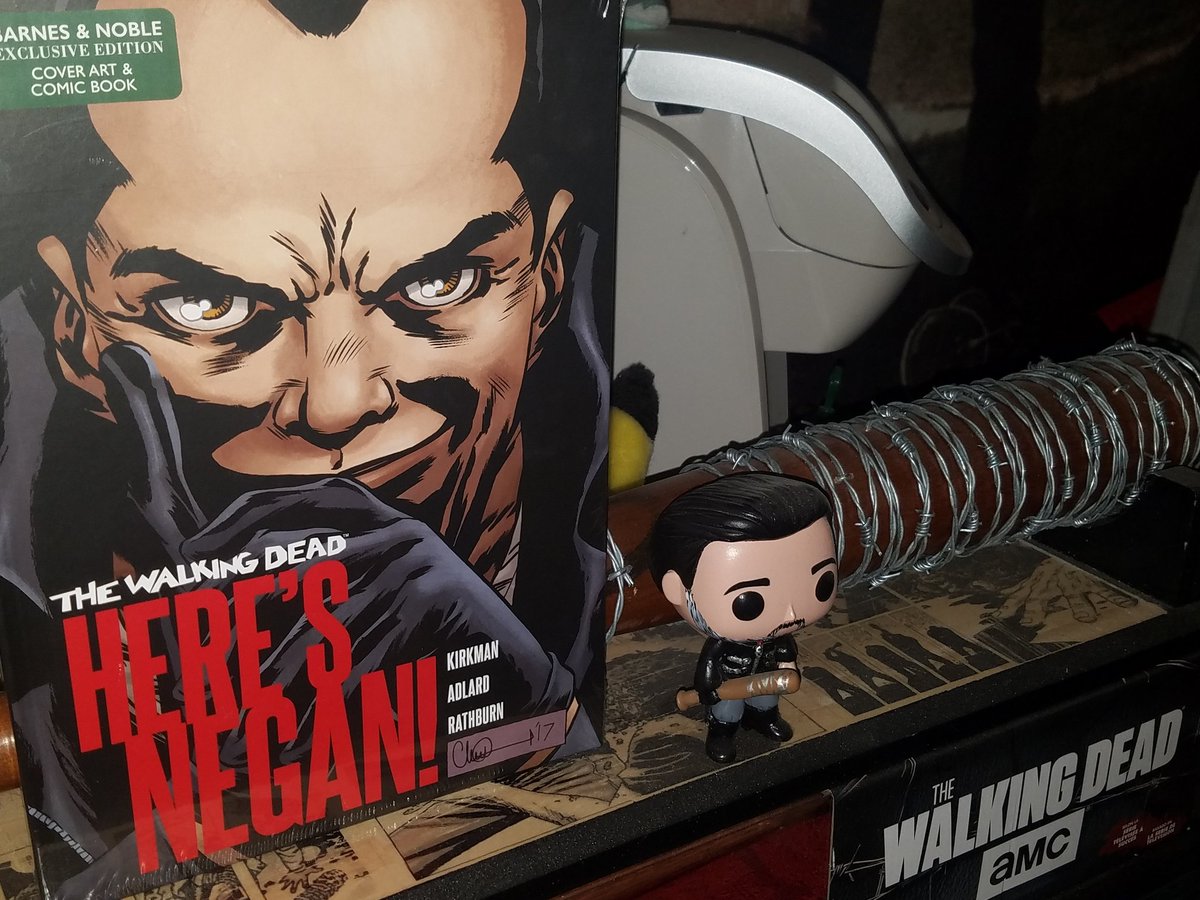 wiLLiAMFitChneR's tweet photo. @JDMorgan Obsessed? 
#TheWalkingDead #negan #HeresNegan https://t.co/uFAjeEIQKY