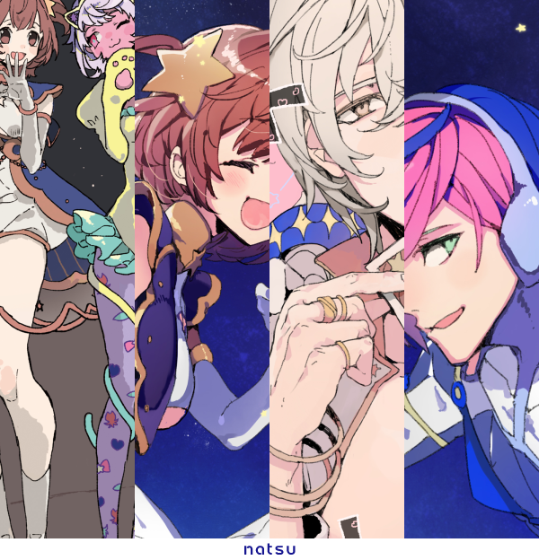 11/5 北海道COMITIA7 スペースH23 サークルMelmel
イラスト合同本を出します!宇宙×アイドルをテーマにキャラをデザインしてイラストを描きました
初参加です よろしくお願いします～(ツリーにちょっとした詳細)
#北ティア 