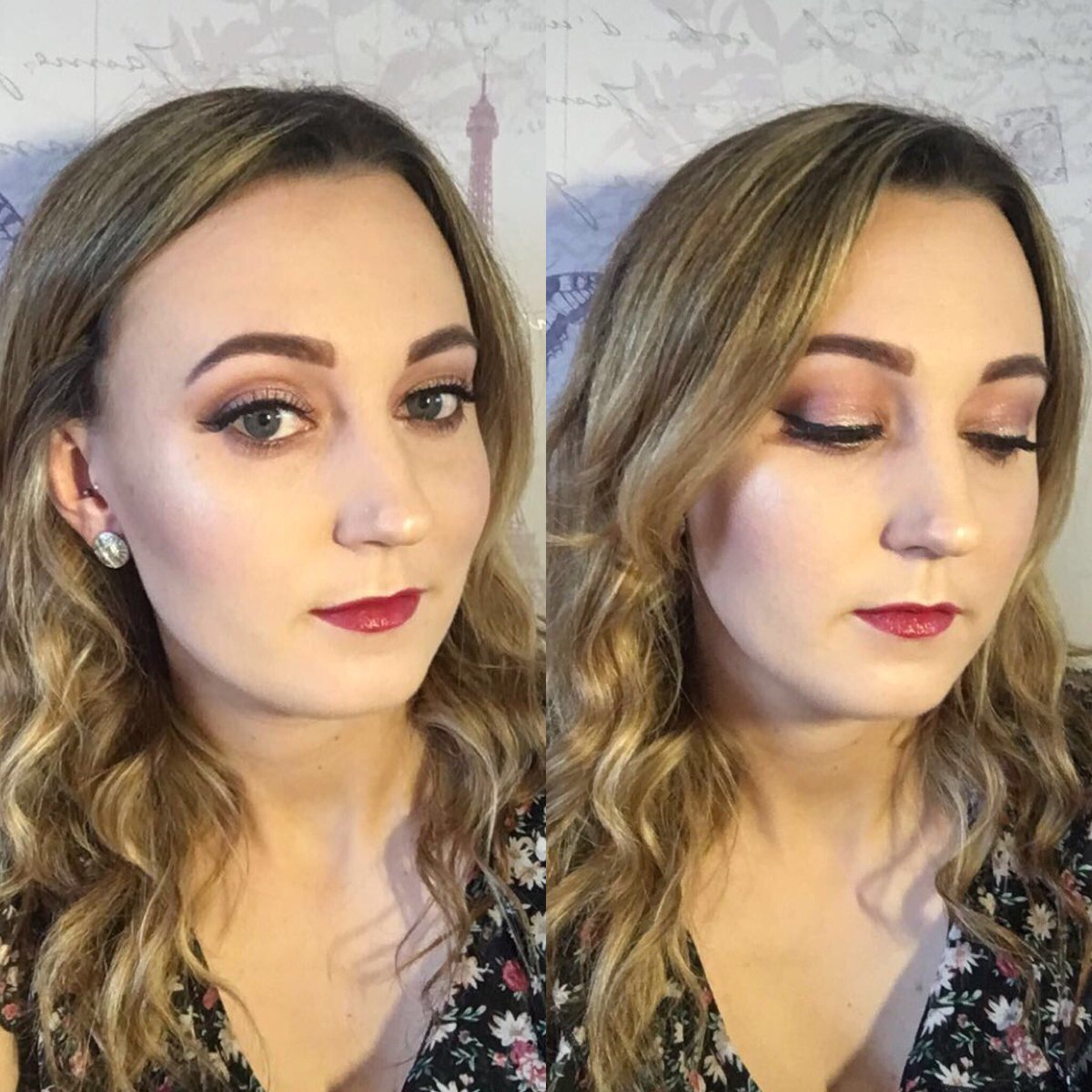 mabbRachel's tweet photo. Tonight's makeup look #pinksmokeyeye #urbandecay #sophx #truematchfoundation #naked3 #rimmel107 https://t.co/mONFCehKhn