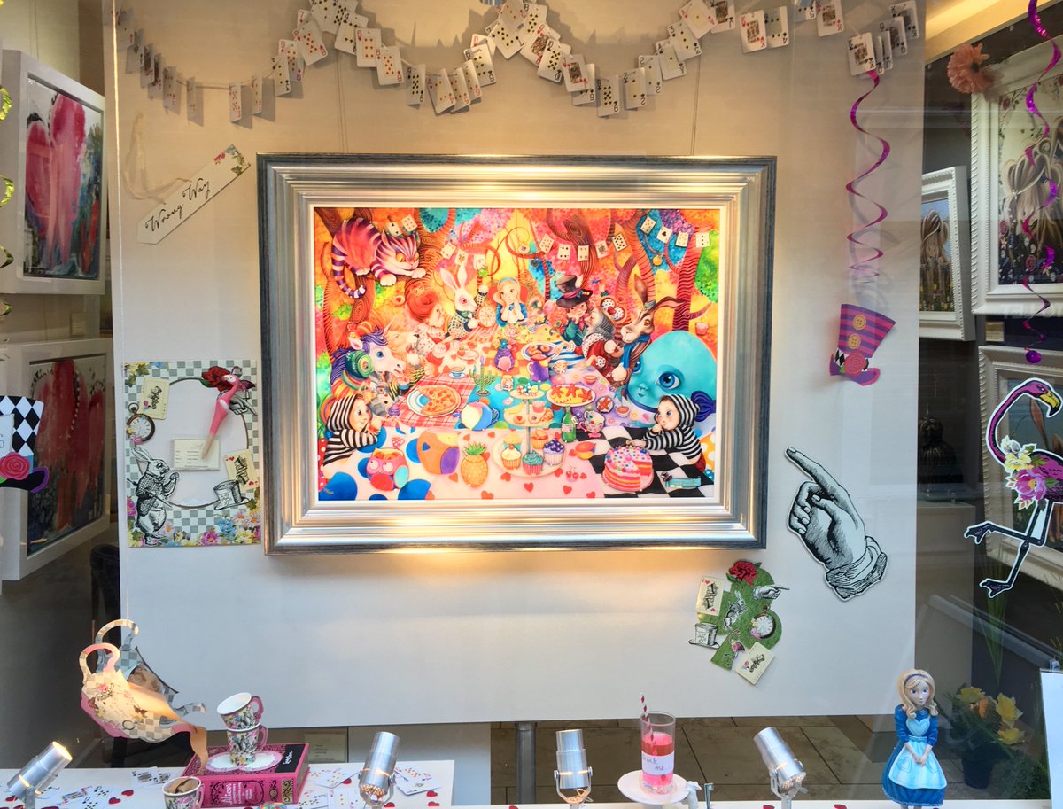 A Mad Tea Party by #kerrydarlington is now SOLD OUT from the Publisher. Don't delay in securing yours!! #AliceInWonderland #MadHatter