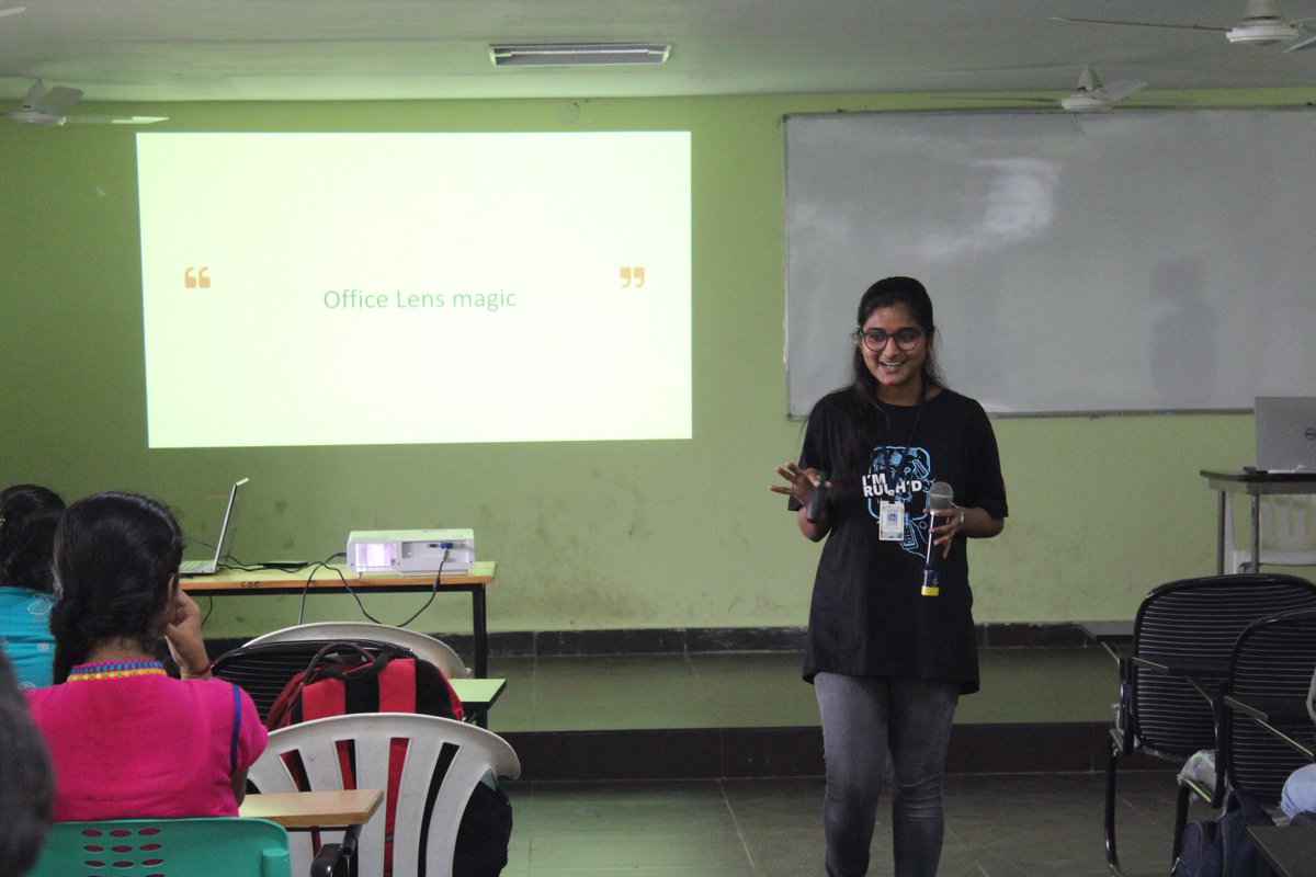 mstc_telangana's tweet photo. Microsoft is all about transforming the world.
MSP's contributing their best in sharing technologies in BVRIT
@msofficelens @sway @HockeyGeekGirl #Kaizala #SMSOrganiser @vineethreddy02 @shriharishetty @Asritha128 @AGankidi @ashmad1411 @MicrosoftIndia #MSP https://t.co/KasFBU6nzy