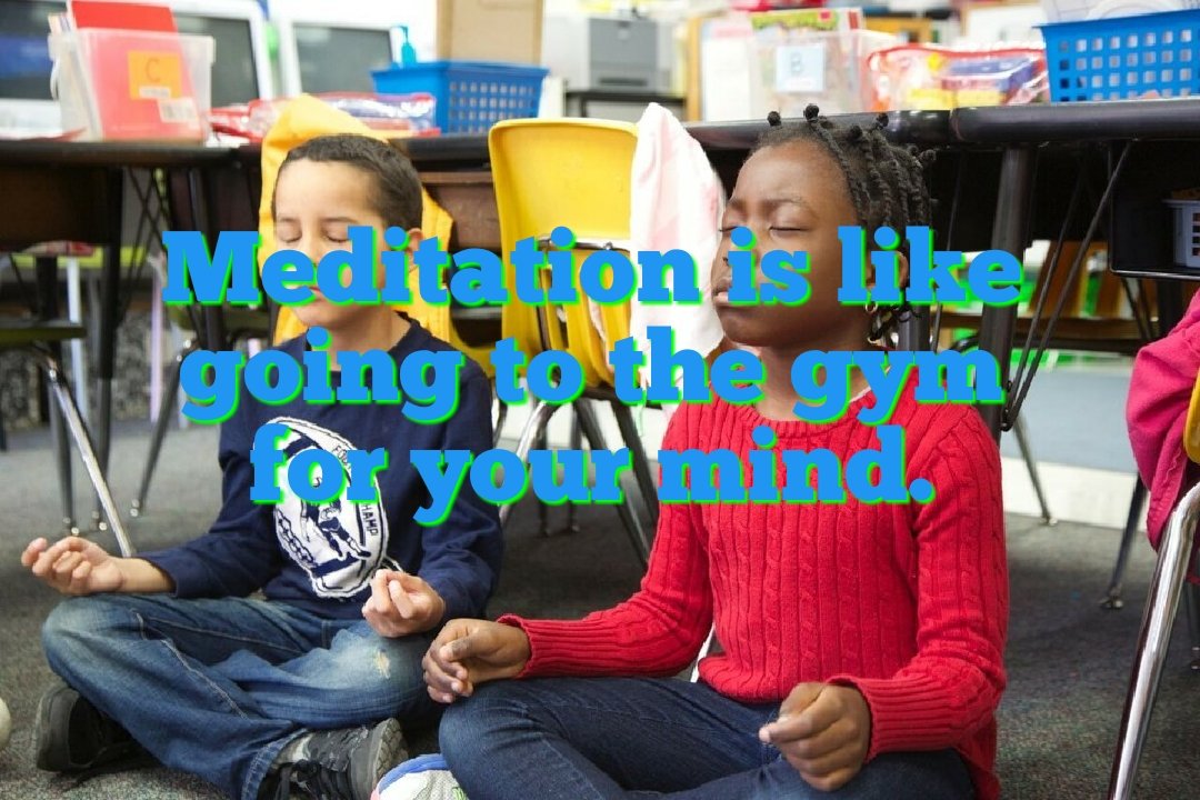 Thank you @Smiling_Mind for helping build our mindful muscle. We love this quote of yours. #Mindfulness #5thgrade #MindfulClassroom