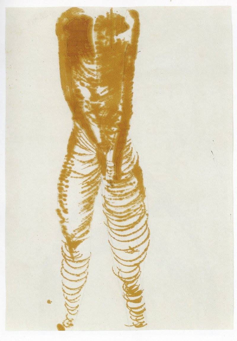 rabihalameddine's tweet image. Joseph Beuys, Discobole, 1954