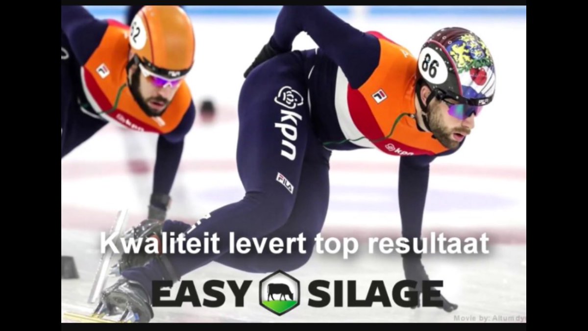 DaanBreeuwsma's tweet photo. De week geรซindigd zonder in de boarding te liggen. #ffwennen #kwaliteitleverttopresultaat #shorttracknl #easysilage #sidijk #kpn #TeamNL https://t.co/ABkdjnDhwP