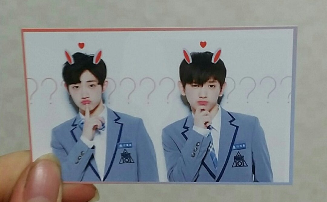 goodswith101's tweet photo. 물품으로 받으시는분들 무조건 들어가는 포카 궁금해하셔서 보여드립니다! https://t.co/UtSNugGrhk
