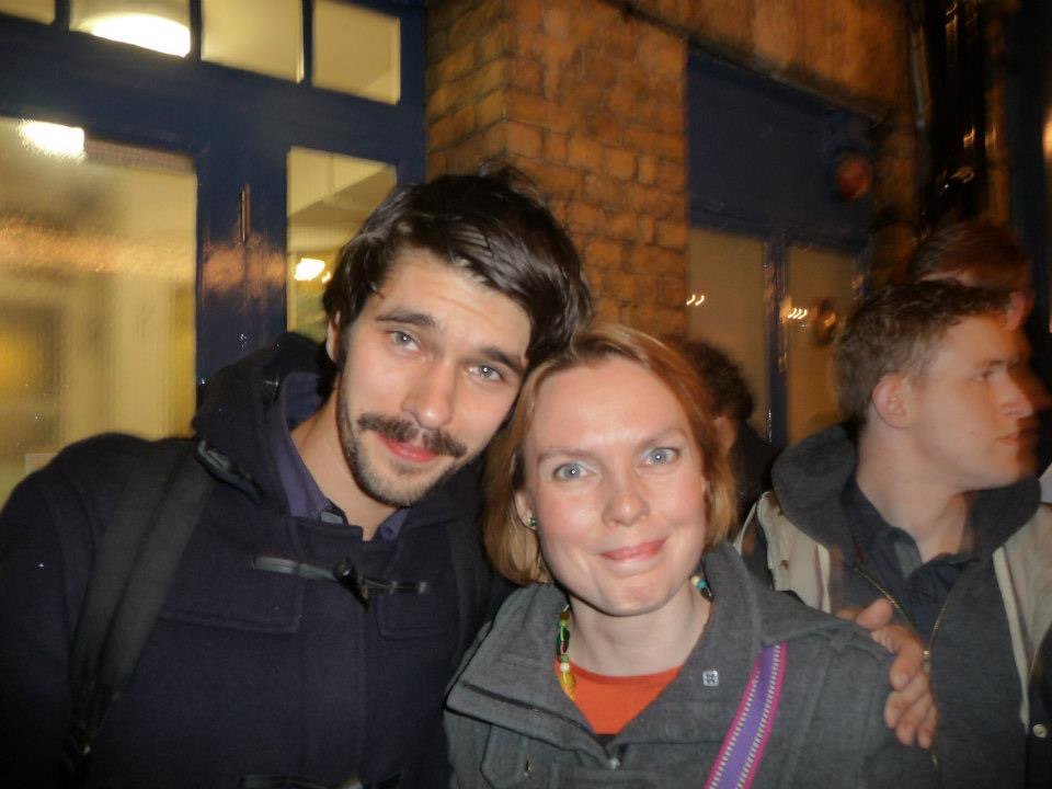 Happy Birthday Ben Whishaw! I\m sure he treasure this memory as much as I do. 