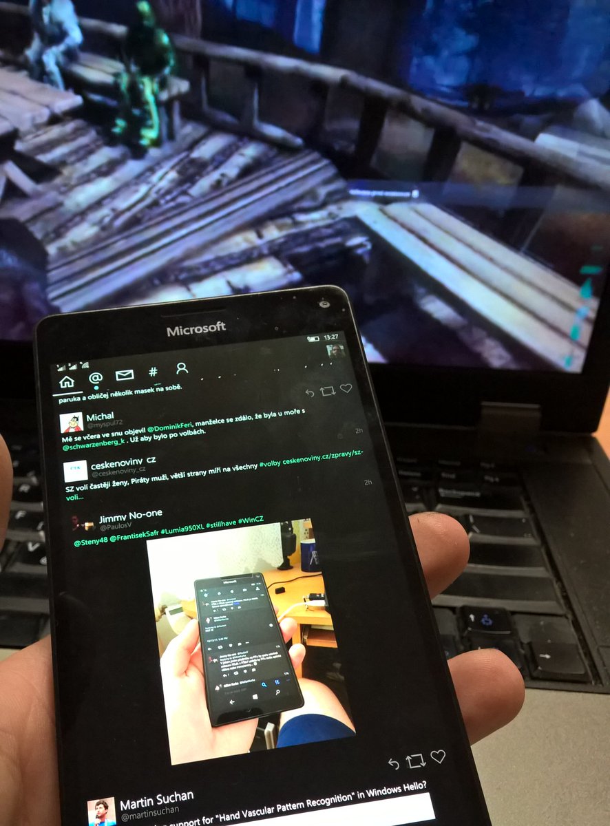 Steny48's tweet photo. @PaulosV @FrantisekSafr #Lumia950XLDS #stillhave #WinCZ https://t.co/3ETCsr40HR