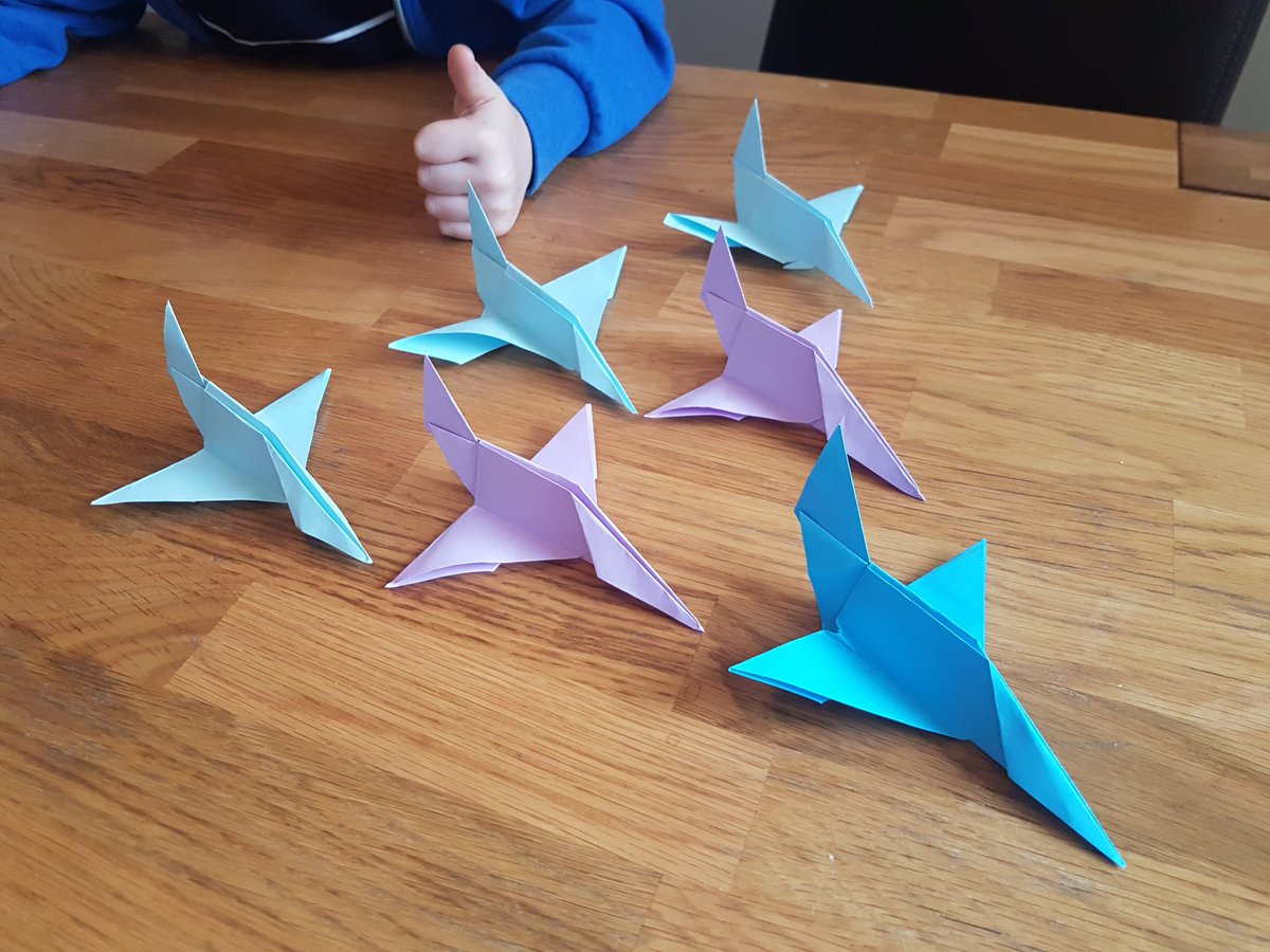 The_Origami_Kid's tweet photo. Another new video. This time an origami jet plane.
https://t.co/qKCv93H1Sp
#origamikid #origami #craft https://t.co/ZkPtNY0LDk