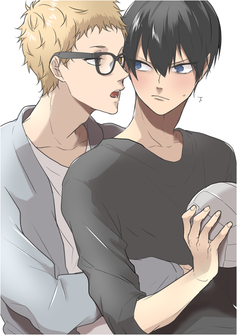 「hug yaoi」 illustration images(Oldest)