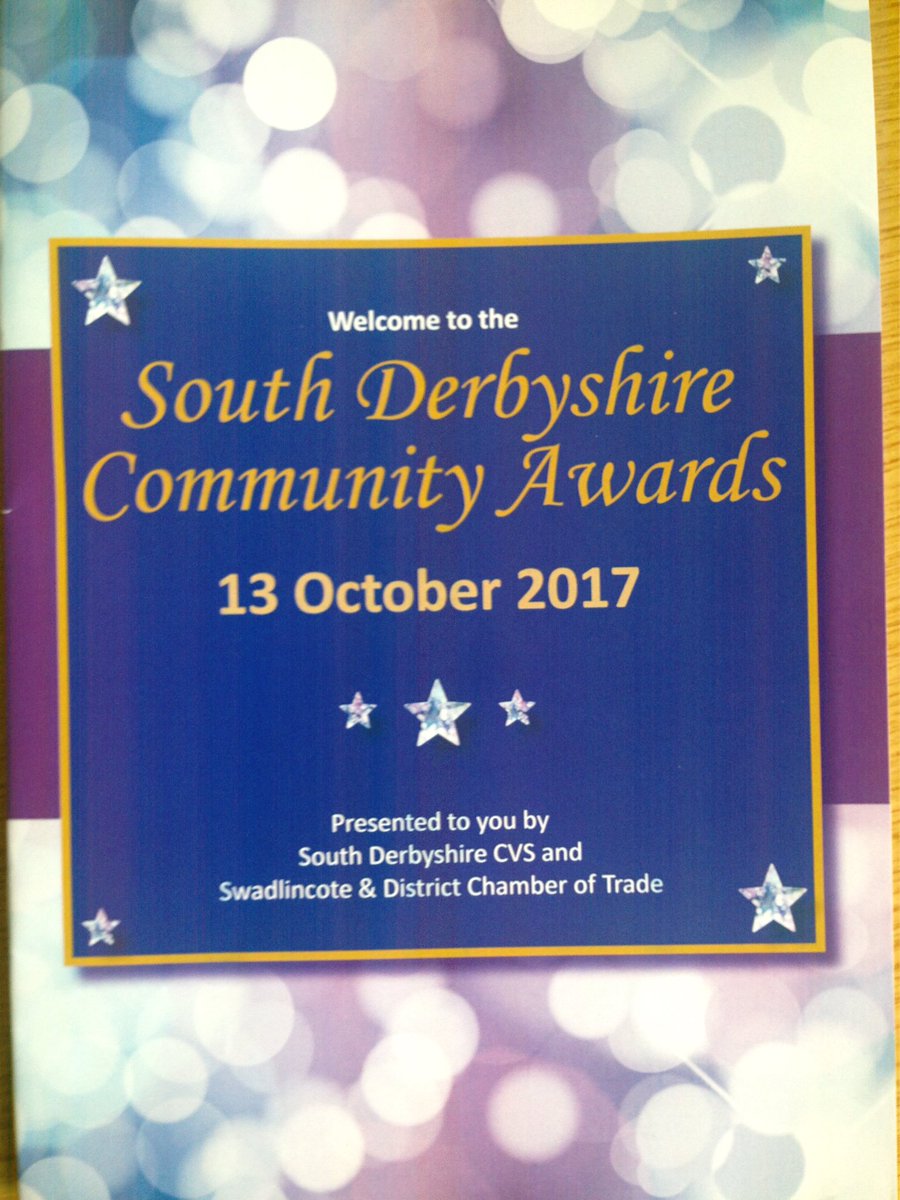 HeatherWheeler's tweet photo. 1st SDerbys Community Awards, with SDerbys CVS, Swadlincote &amp;District Chamber of Trade, Toyota sponsored. Amazing things achieved right here https://t.co/cN1JCyD3iG