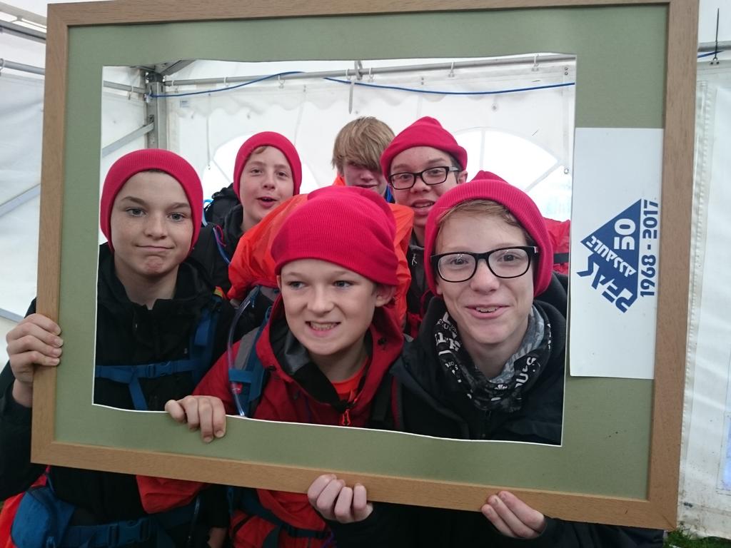 HertsScouts's tweet photo. Teams are out on the course.. It's still raining on and off https://t.co/sob6X0l0xD