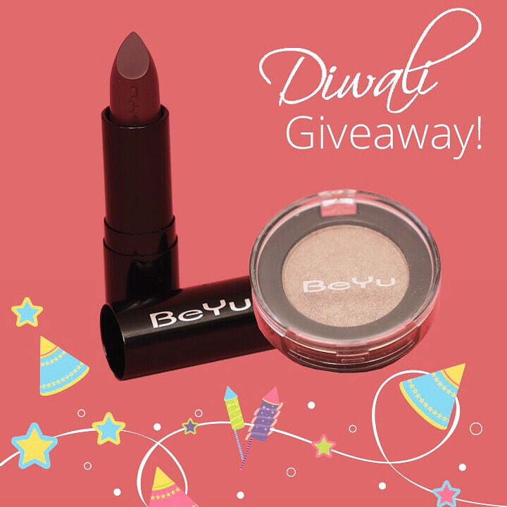 MissMalini's tweet photo. #ContestAlert 💋 Head to @missmalinibeauty on Instagram, send in your entries to #MMxBeYuDiwali & win #BeYuCosmetics💖 https://t.co/8jLJOBtQaL https://t.co/BS5EpKoJwR