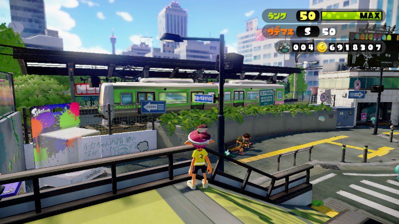 スプラトゥーンに登場する鉄道車両たち