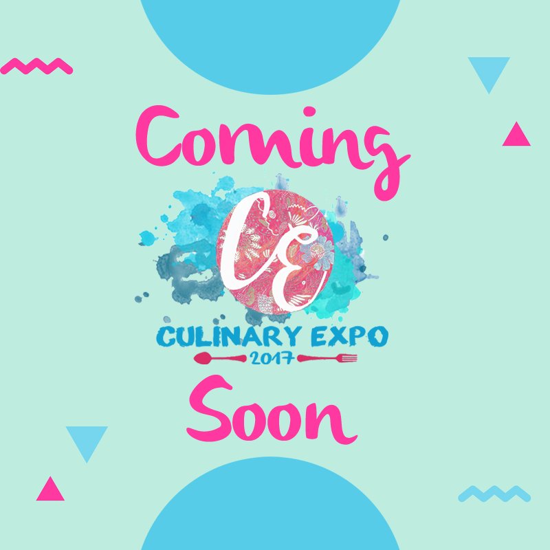 📢 CULINARY EXPO IS COMING 📢 
💃💃💃BE READY~~

@ HPD Culinary Expo 2017
