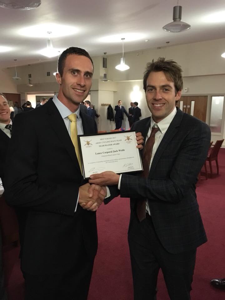 jackwebb_uk's tweet photo. Great night with @army_mens. I’ve really enjoyed being part of the team this season and working with everyone of you. @alexdowsett #LEGEND! https://t.co/Zjjs0Oyb2p