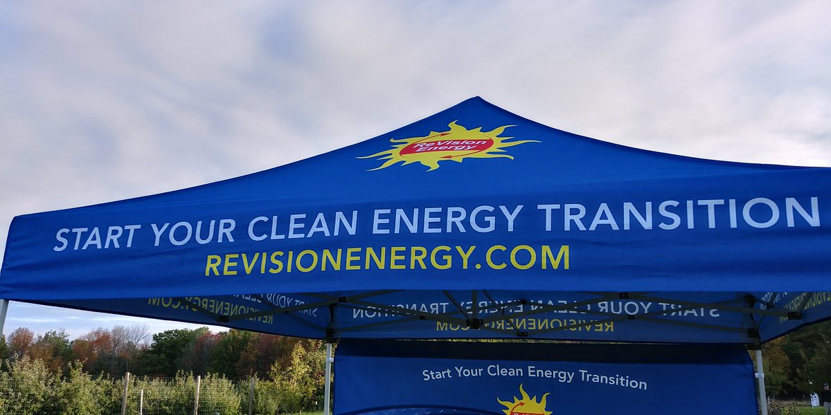 revisionsolar's tweet photo. ReVision Energy is at #applecycle! Bikers, enjoy the ride! #keeppedaling https://t.co/AAqiRtYpbU