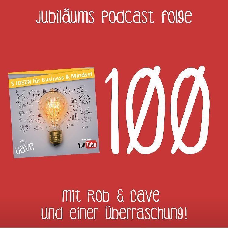 5IDEEN's tweet photo. Heute 100. Podcastfolge
Mit Überraschung und @robertheineke im Gespräch.
#podcast #5IDEEN #entrepreneur #business… https://t.co/Z0NFvUFL4y https://t.co/b2Vem9YdqV
