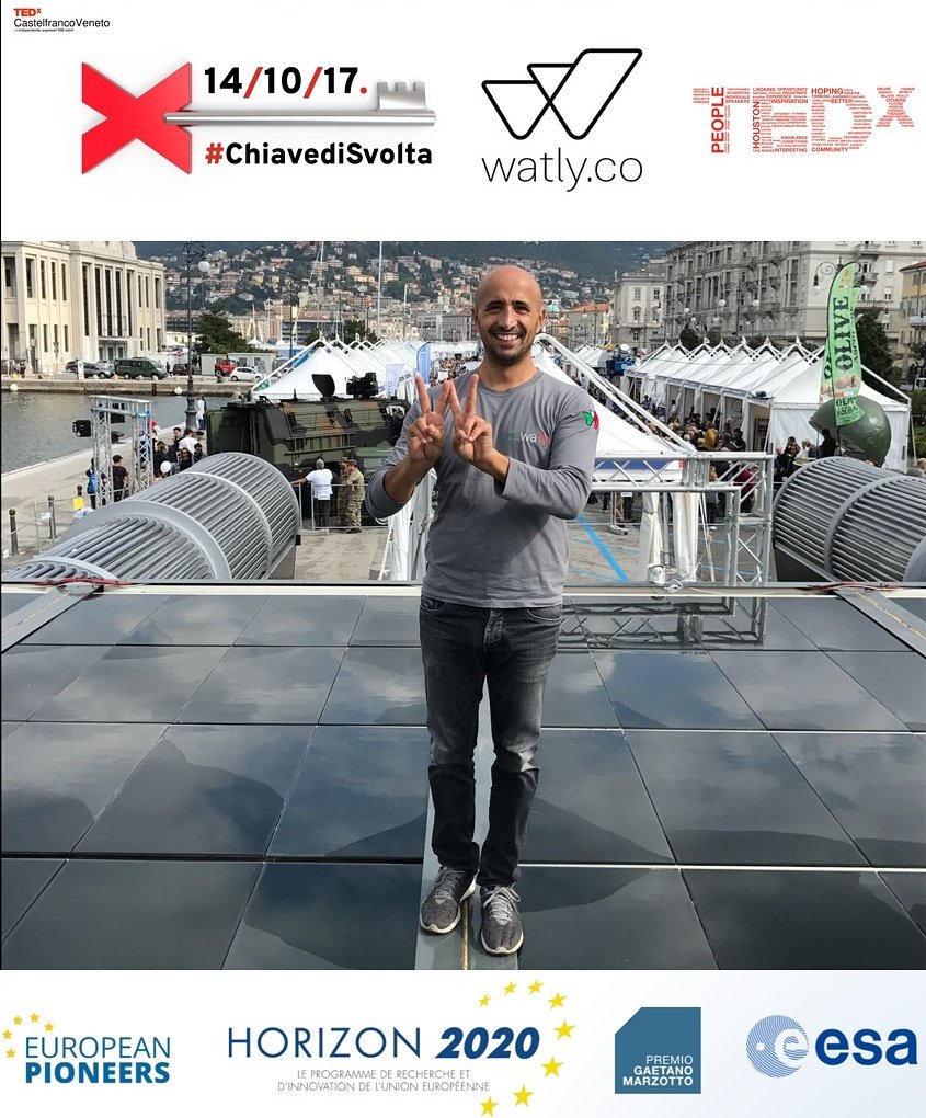 bewatly's tweet photo. Watch @MarcoAAttisani in streaming from @TEDxCastelVto @ 15:00! After @TEDxBergamo this is 2nd @TEDx for WEO &amp; Founder of #Watly
Link in bio https://t.co/dpm5VXKSc7