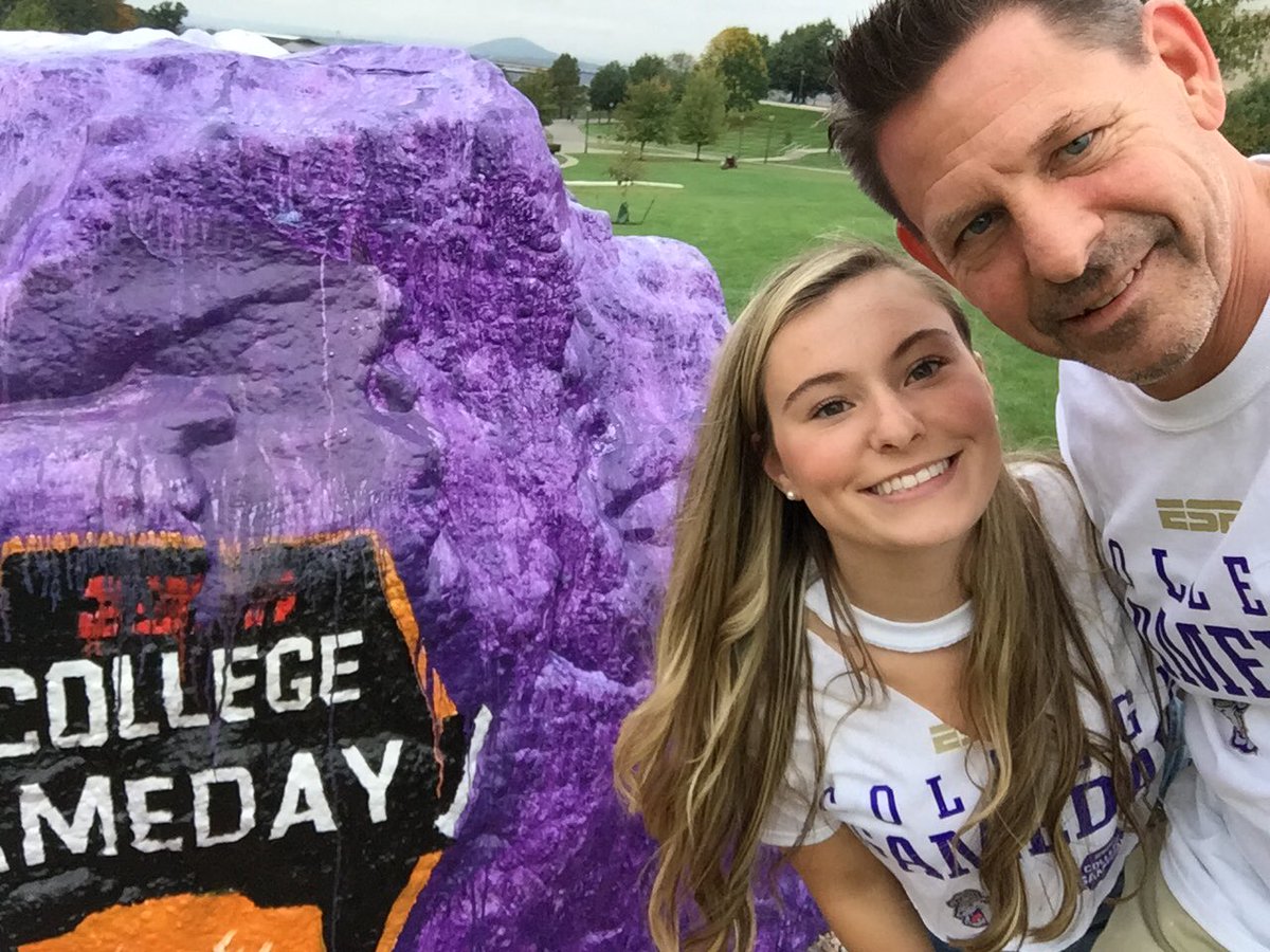 Inverboy's tweet photo. And so it begins...college gameday JMU https://t.co/gcoZZj6psJ