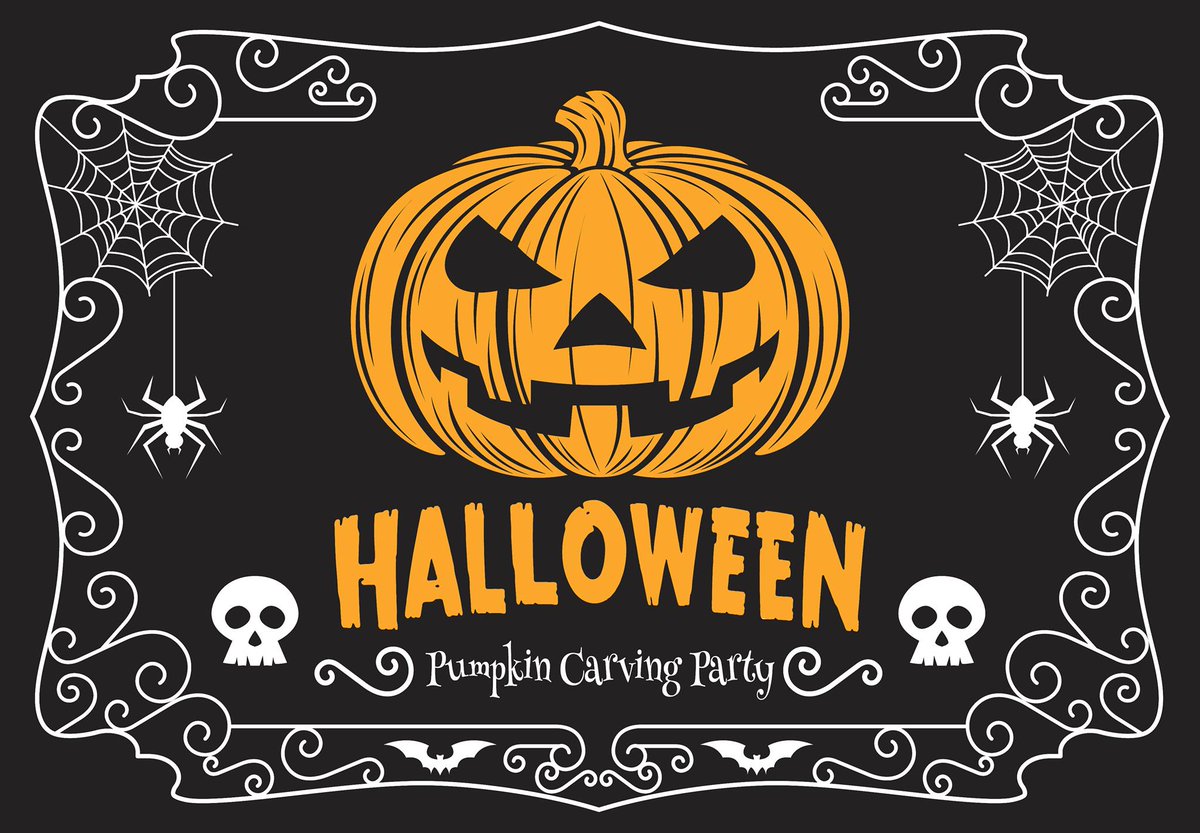 Join us on Monday for an Autumn Pumpkin-Carving Party - Starting at 3-6pm facebook.com/events/1153120…
