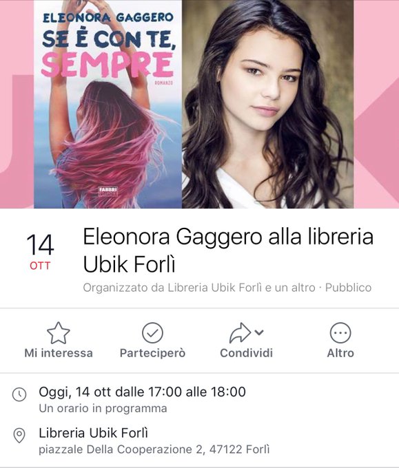 Oggi alle 17 non alle 18 !! Vi aspetto 😘 https://t.co/LCFnbGYJdQ<a href="/tag/endemol"class="tags"><span>#endemol</span></a><a href="/tag/scomparsa"class="tags"><span>#scomparsa</span></a><a href="/tag/rai1"class="tags"><span>#rai1</span></a>