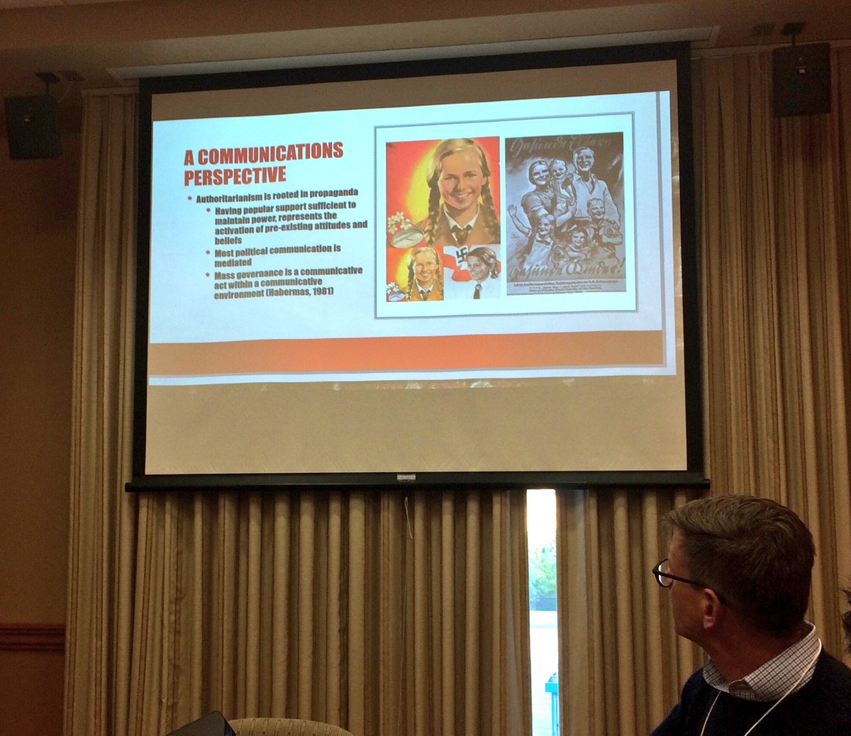 yaseminyusufoff's tweet photo. Communication perspective on #authoritarianism #globalfusion2017 #globalcomm https://t.co/8ZB3Ud0oti