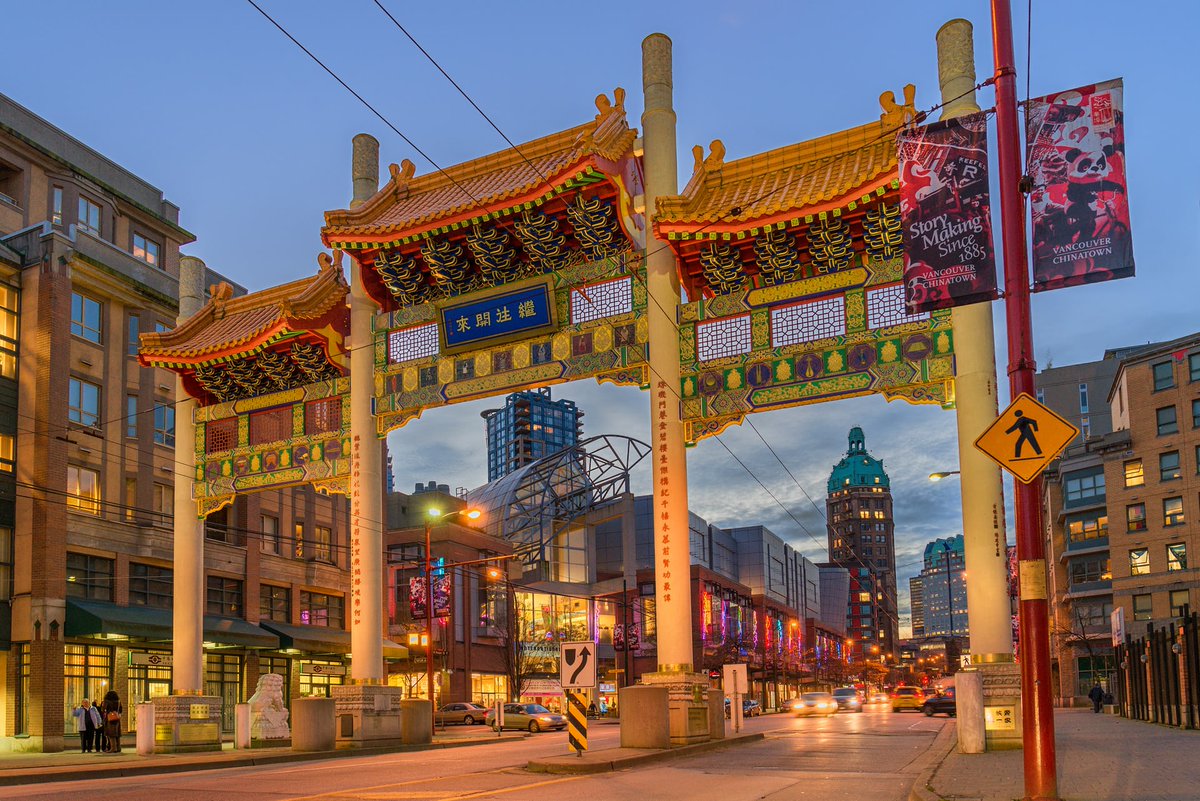 guardiancities's tweet photo. Across North America, Chinatowns developed a parallel civic society. A self-protective architecture followed https://t.co/W4IGYgKzca https://t.co/UbG752v9t9