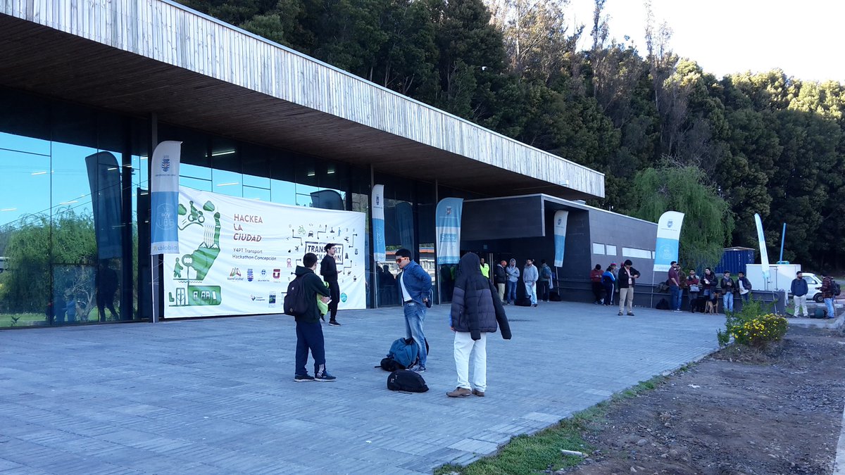 nico_grandon's tweet photo. Ad portas de iniciar #TransportHackathon #Concepción en la @ubbchile @ciudadinteli_cl @Y4PTcl @Subtrans @gorebiobio https://t.co/PAuJUZdgWv