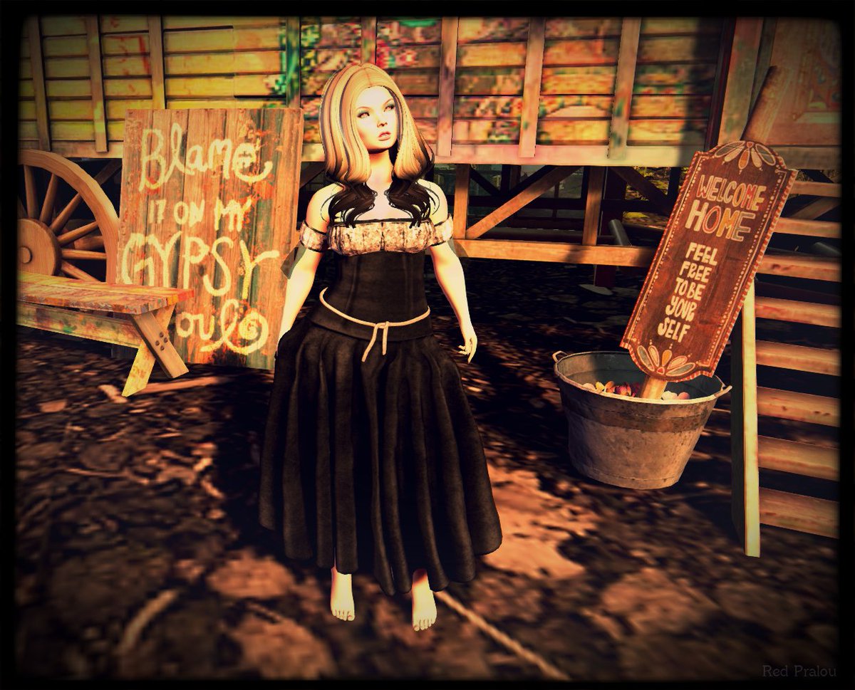 RedPralou's tweet photo. 00447 | Gypsy | https://t.co/h33wj1QGSl | #SecondLife | Ft. #Snatch ( @IveyDeschanel ) #1313MockingbirdLane #DeathRowDesigns + More. https://t.co/hslj8LOBXo