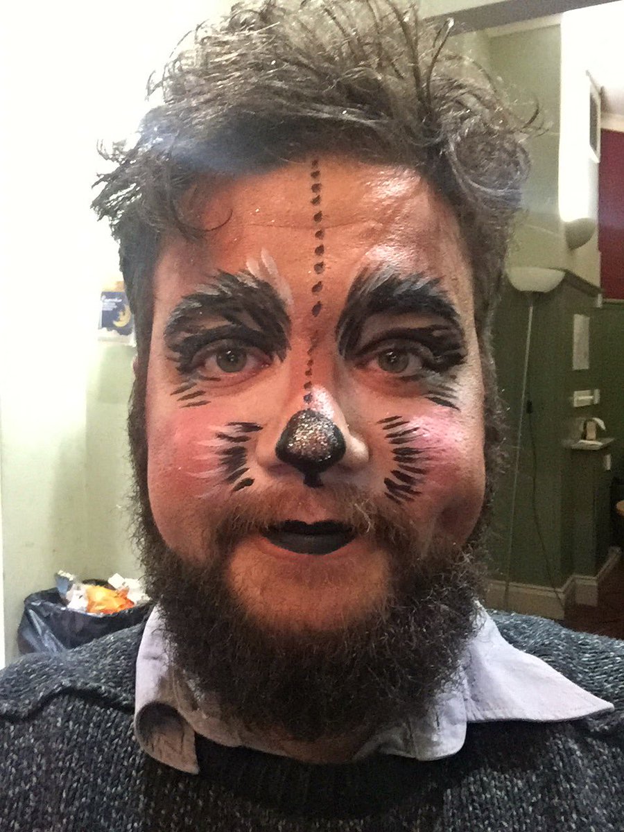 M_Lockwood85's tweet photo. Just had my makeup done for a photo shoot promotion! #pinocchio #cheltenhamplayhouse. https://t.co/N0Tnn4kBo5