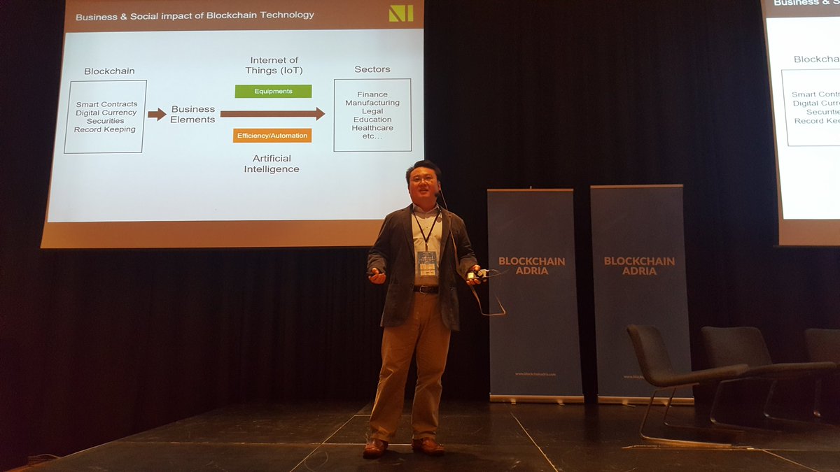 Great to see <a href="/dcwgoh/">Danny Goh</a> in action, talking about #AI, #blockchain, and #IoT at #BlockchainAdria