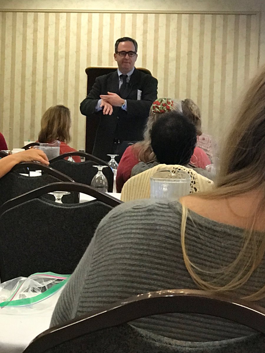 <a href="/suecreehan/">Sue Creehan</a> at Mid Atlantic WOCN conference listening to an excellent lecture by Dr Justin Sacks on lymphedema!