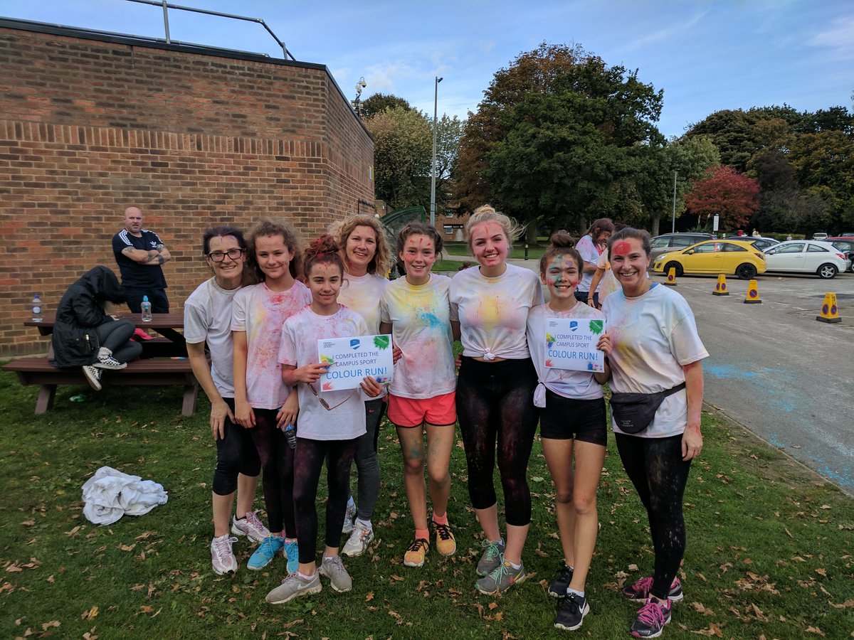 HullUni_Support's tweet photo. Congrats to the #Hullcolourrun Participants
Its been a fab day & we'd like to thank you for coming and supporting the #whiteribboncampaign https://t.co/b446kMNQ8y