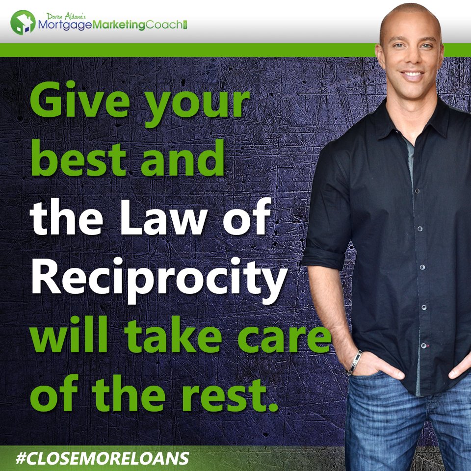 DorenAldana's tweet photo. Give your best and the Law of Reciprocity will take care of the rest. - Doren Aldana
#closemoreloans https://t.co/VuVuIZatC8