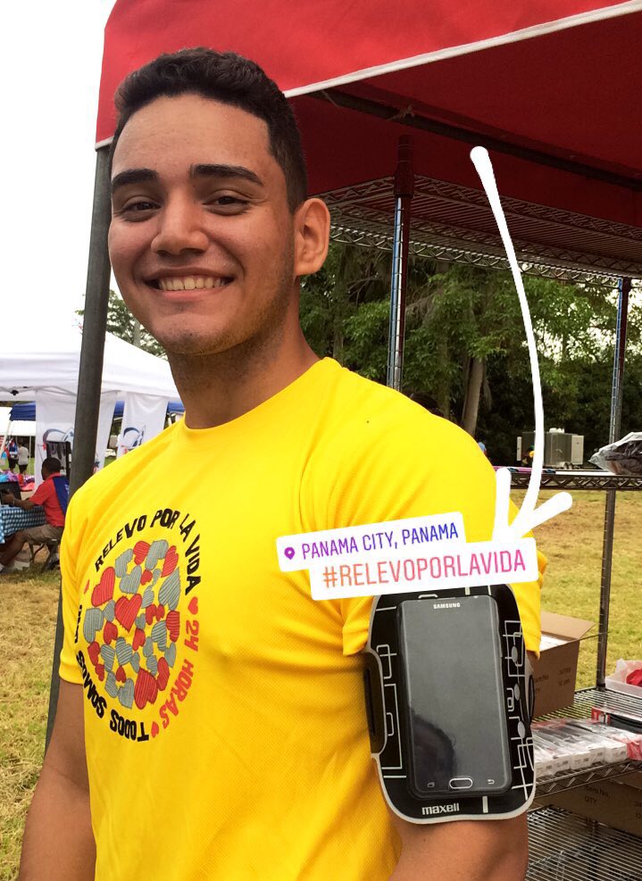 maxelllatin's tweet photo. Acompáñanos en este #relevoporlavida2017 #panamá @Fanlyc #maxell #maxellcontigo https://t.co/Kxyl6TonIE