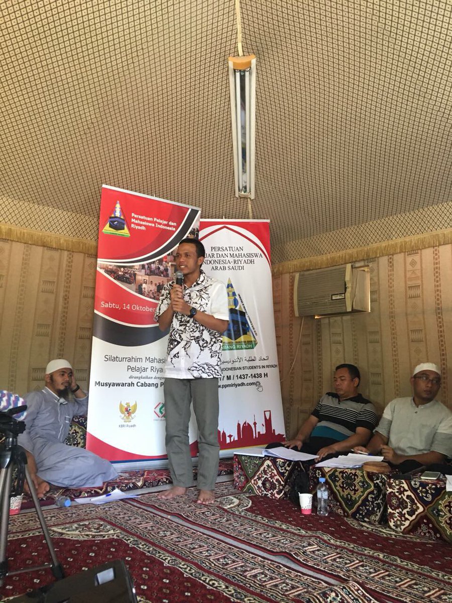 islah_saudi's tweet photo. Barokalloh wa innaillah kpd akh @faadiludaya (HK 16) sebagai Ketua PPMI Cabang Riyadh (2017-2018), 

@IslahPusat @Sabiqien https://t.co/ylby8YUBje